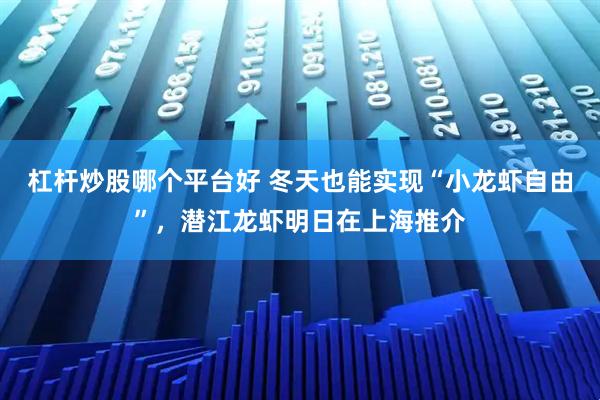 杠杆炒股哪个平台好 冬天也能实现“小龙虾自由”，潜江龙虾明日在上海推介