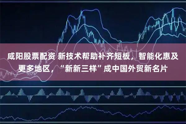 咸阳股票配资 新技术帮助补齐短板，智能化惠及更多地区，“新新三样”成中国外贸新名片
